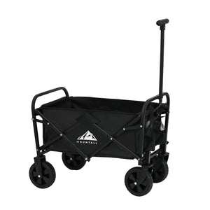 Black Mini Foldable Garden Festival Trolley Camping Folding Cart Wagon Truck Wheelbarrow