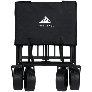 Heavy Duty Foldable Festival Trolley Camping Folding Cart Wagon Truck Wheelbarrow Wide Wheels